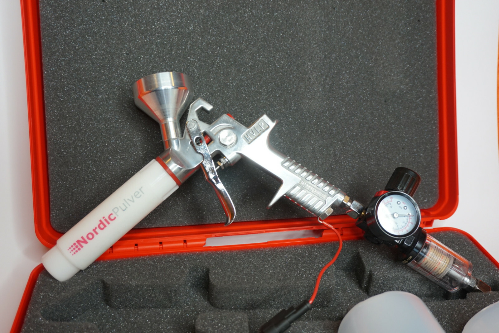 Powder Coating System NordicPulver PRO+ with Case Powder Paint Spray Gun US plug