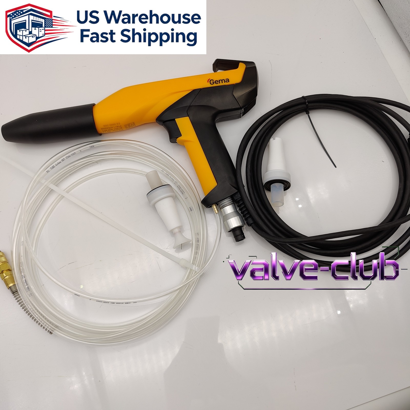 Powder Coating Spray Gun Suits Fits GEMA OptiFlex 2 Opti Select GM03 OptiFlex B