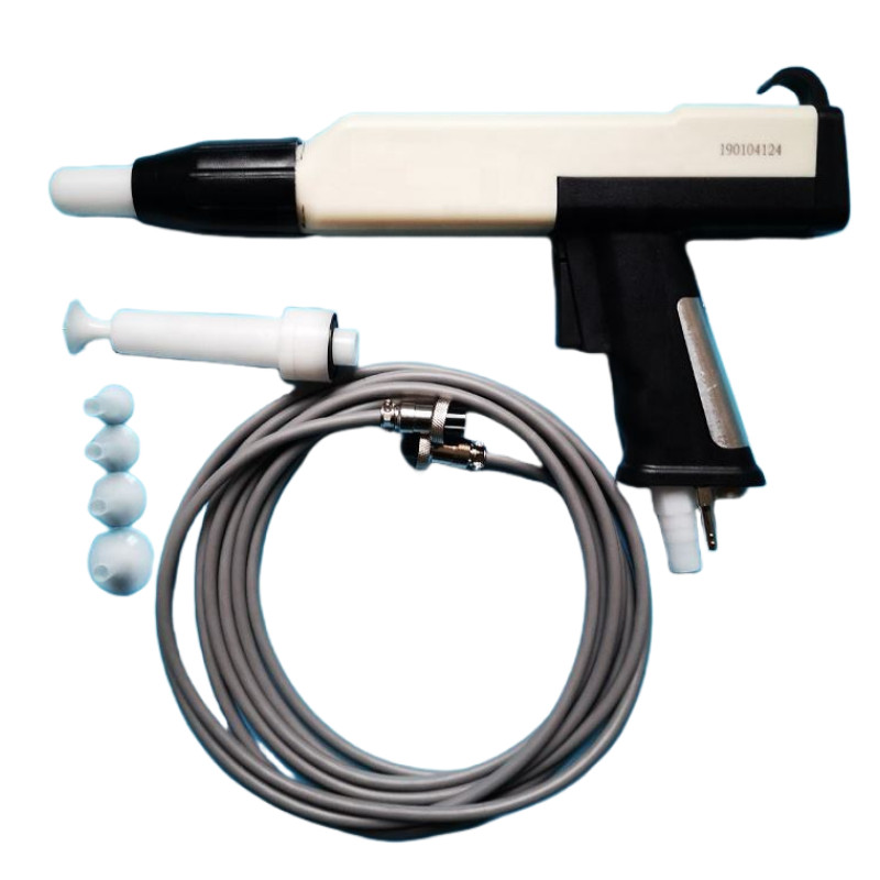 Spraying WX-958 Portable Manual Electrostatic Powder Painting System Spray Gun