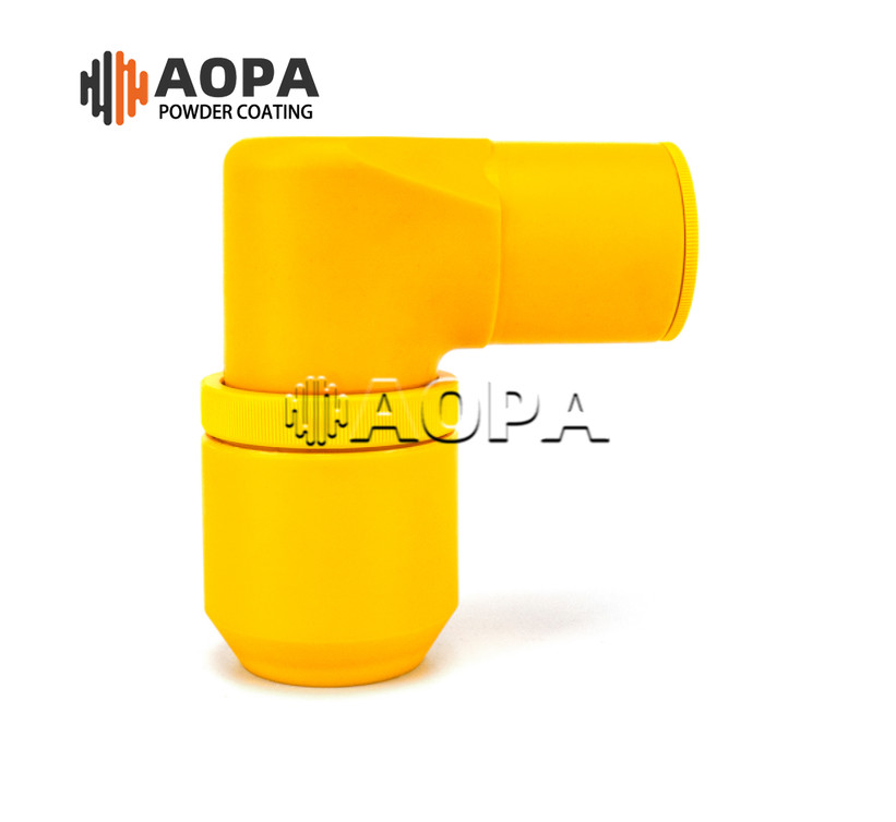 GA02 Angle nozzle PA01-90° 383 520 with round jet nozzle Non-OEM powder gun part