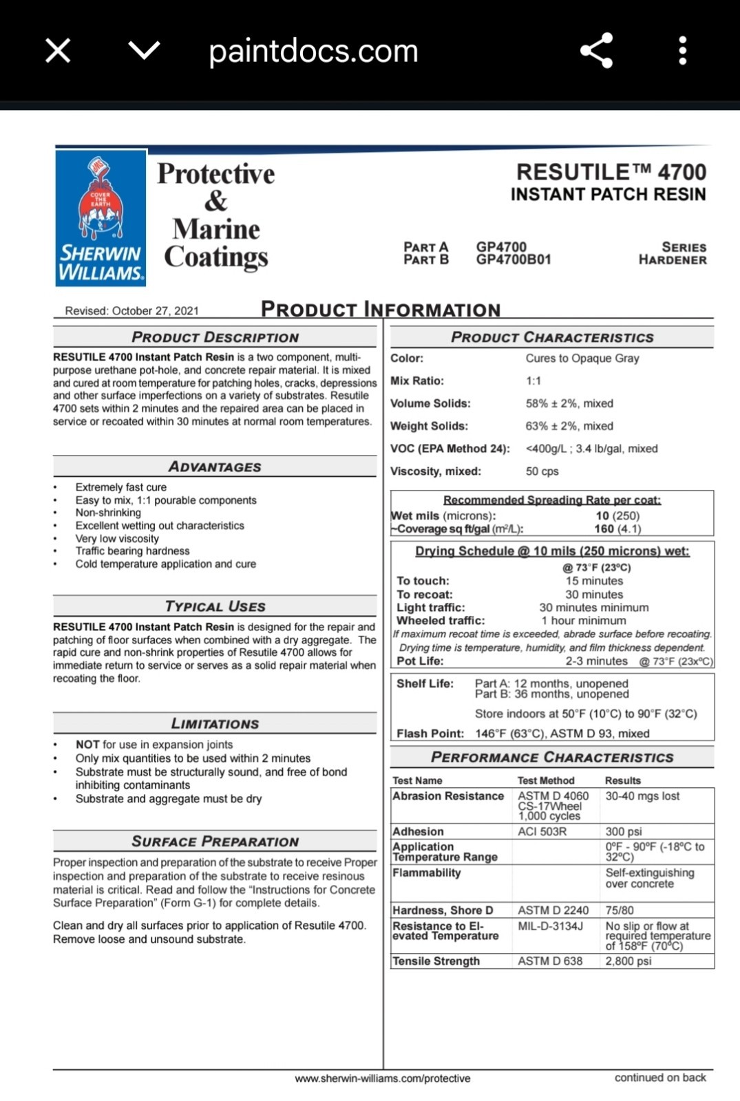 Sherwin-williams concrete floor coating products