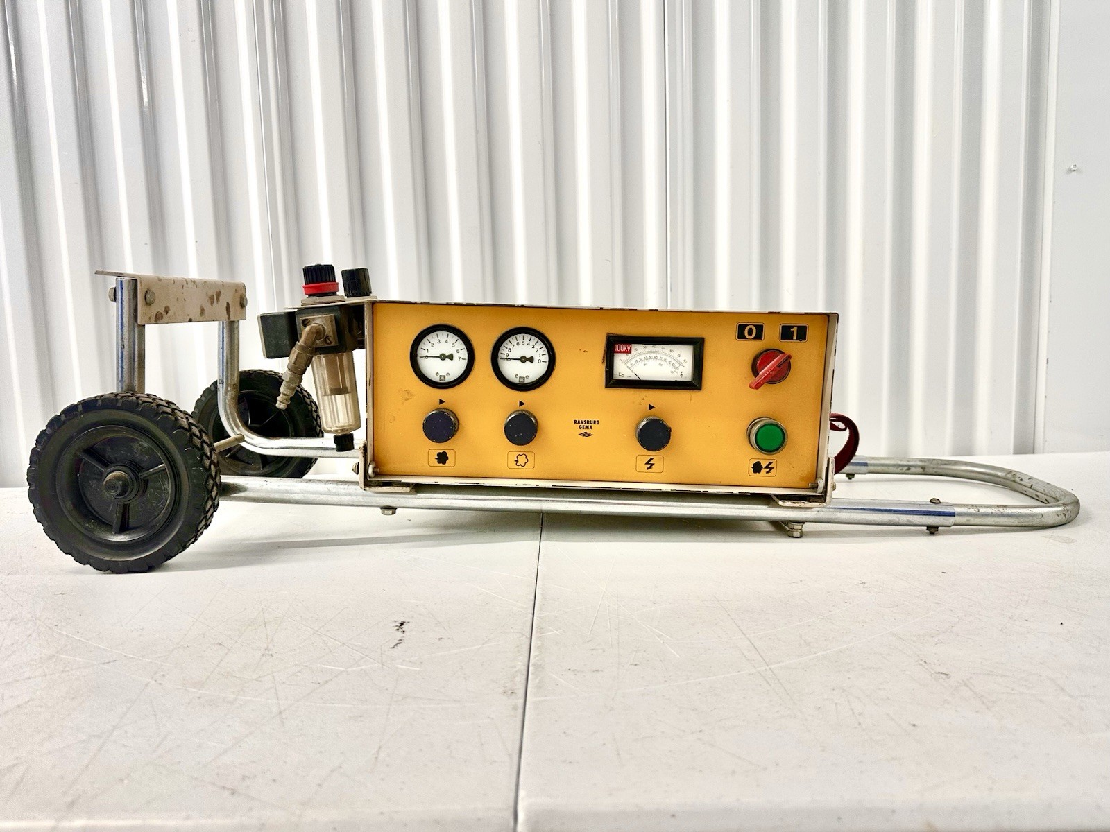 Ransburg Gema Type 701-6 Powder Coating Electrostatic Spray Control Unit