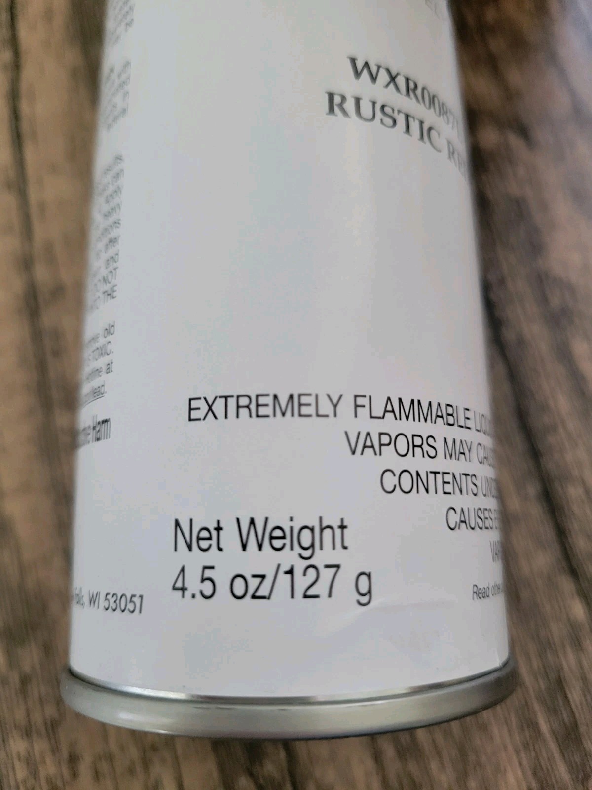 Precision Color Spray Paint By Raabe Rustic Red WXR0087L 4.5 oz 127g – Brand New