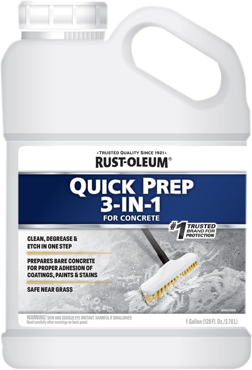 Rust-Oleum Quick Prep 3-IN-1 for Concrete, 1 Gallon – 362970