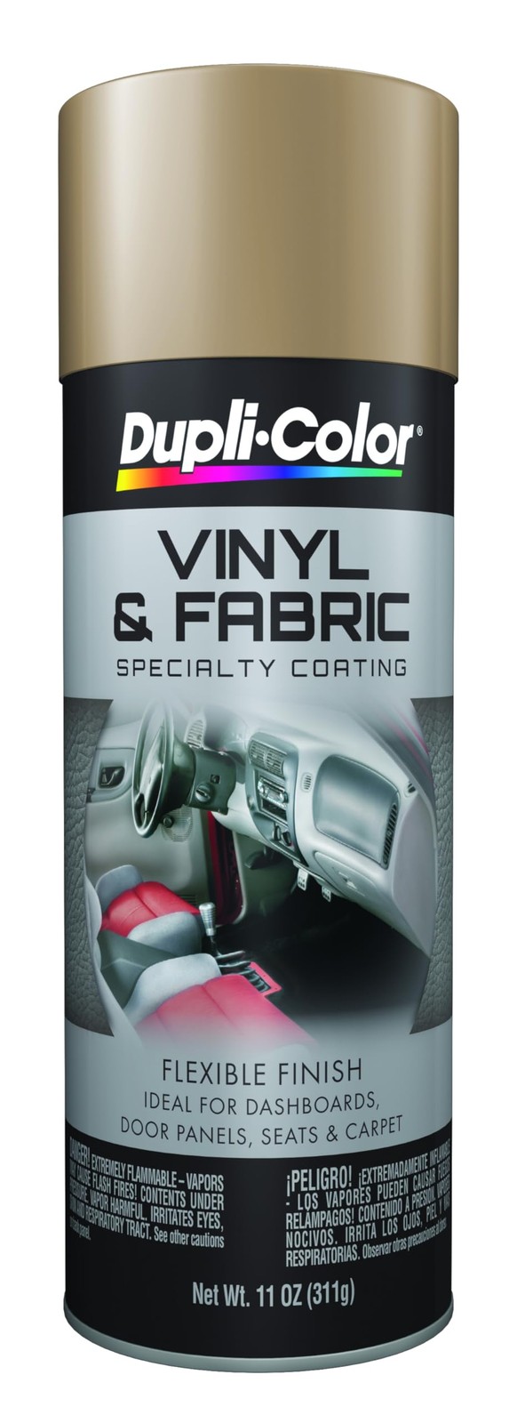 Dupli-Color HVP108 Vinyl and Fabric Coating 11 Ounce (Pack of 1), Desert Sand