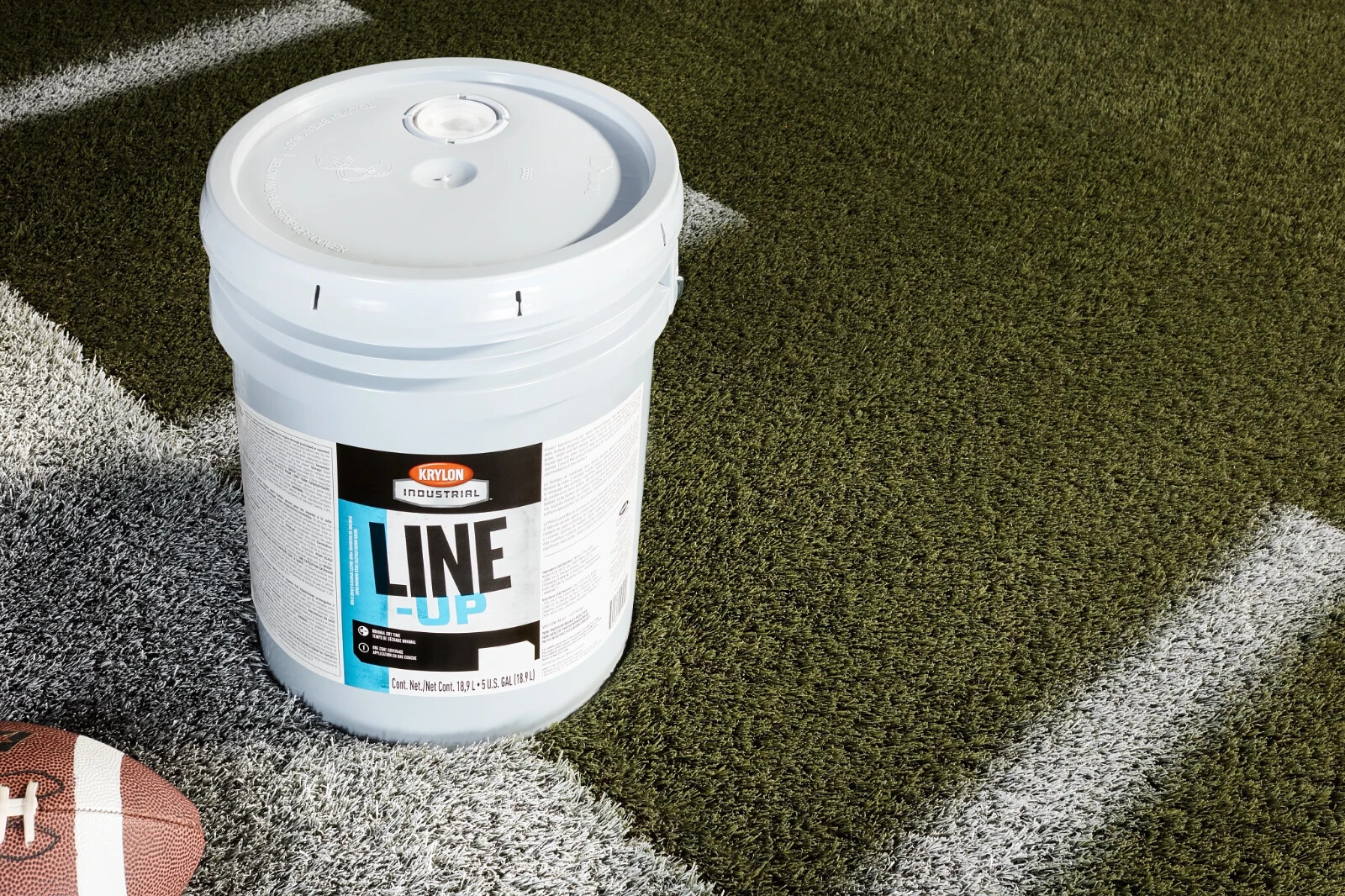 Krylon 8305 3 PK Industrial Line-Up WB Athletic Striping Paint WHITE – 17 oz