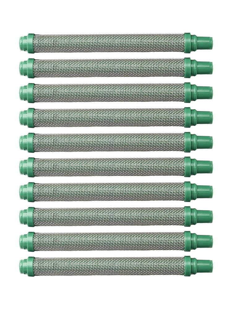 Advanced Green Filter Insert for Airless Spray Tools 10PCS High Durability