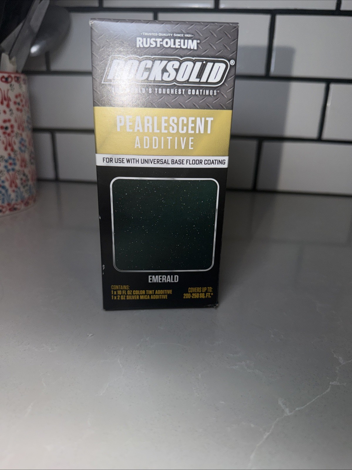 ⚫Rust-Oleum RockSolid Pearlescent Additive. Emerald