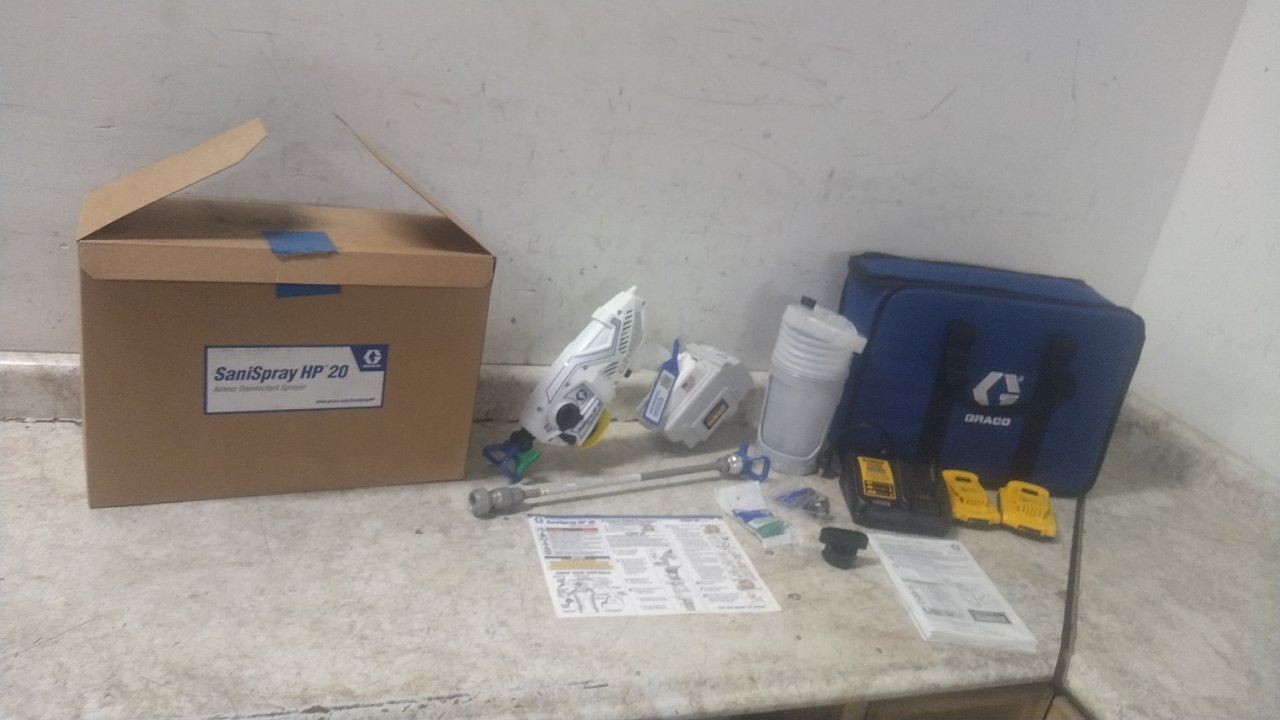 Graco 25R791 20V 5/16 Gal Tank Capacity Cordless Handheld Sprayer