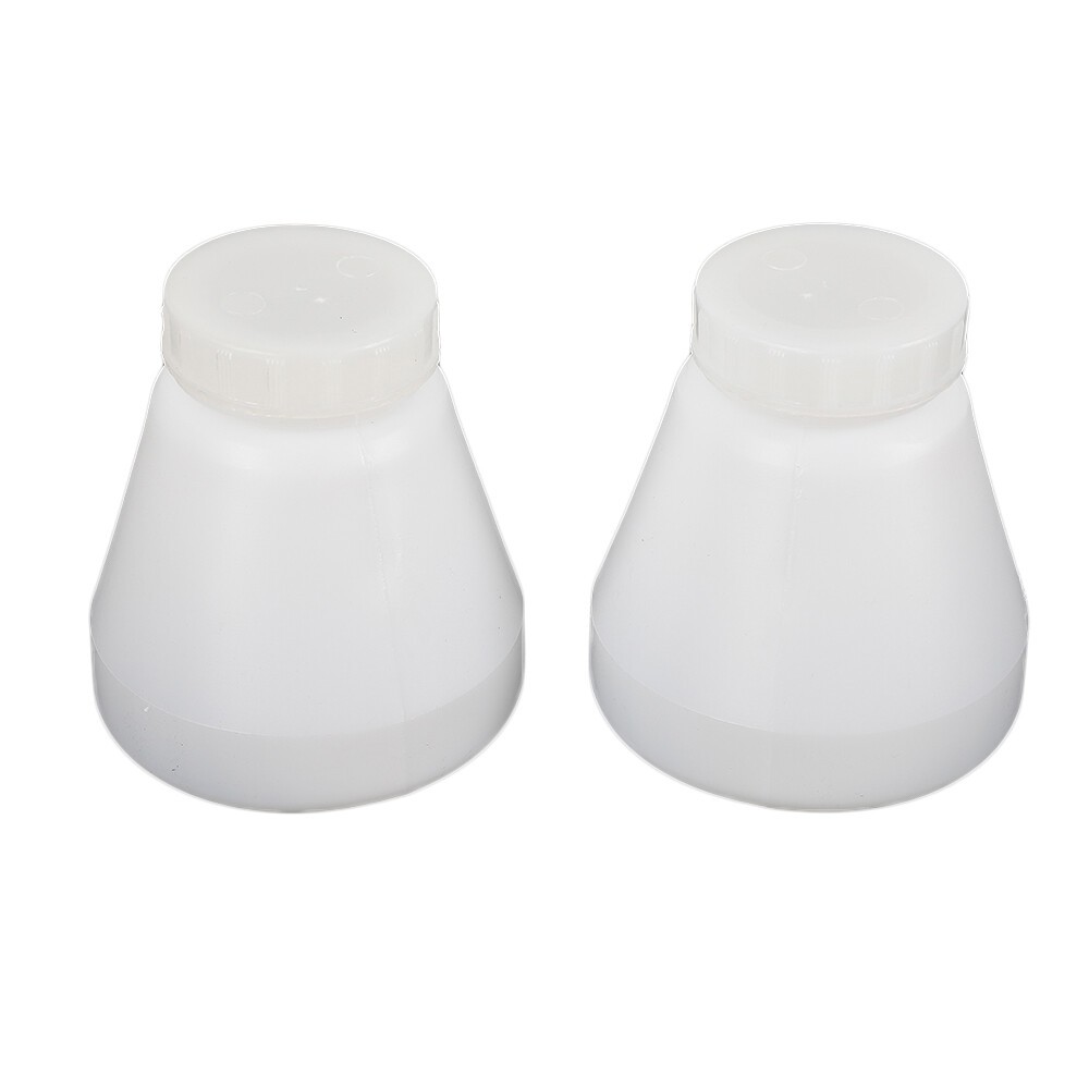 4pcs Hopper Cup Bottle For Powder Coating System Pc02 Pc03 Paint Spray Gun