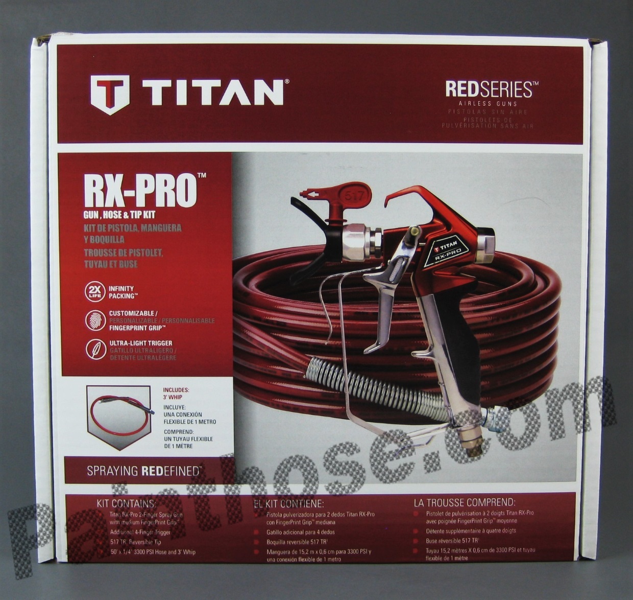 Titan 0538022 or 538022 RX-Pro Gun, Hose and Tip Kit – OEM
