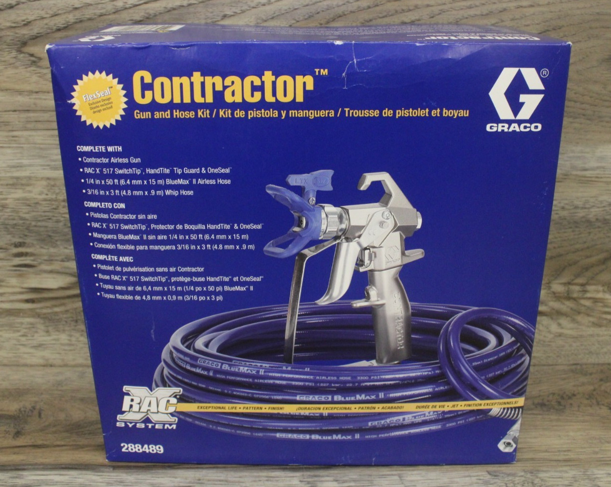 Graco 288489 Contractor Airless Spray Gun Kit