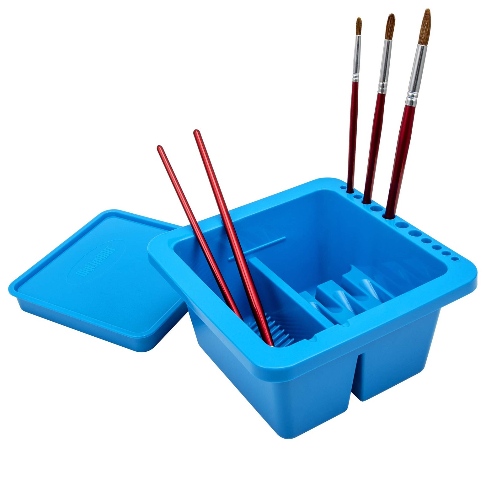MyLifeUNIT Paint Brush Cleaner, 6.3 x x 3.35 inch, Blue