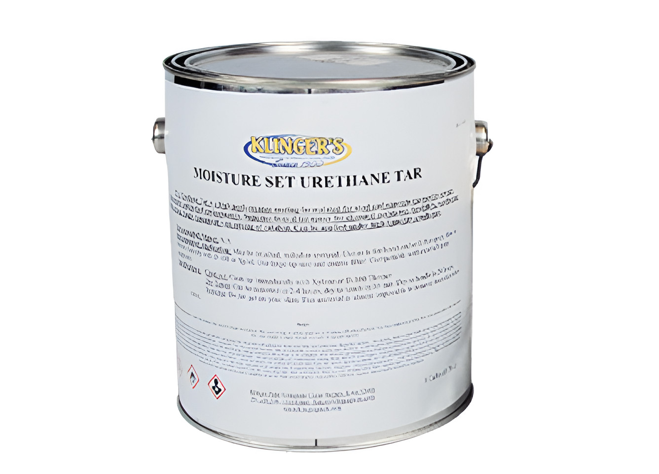 Klinger FRP Foot Ring Protector Black Tar Paint 1 Gallon – Industrial Gas