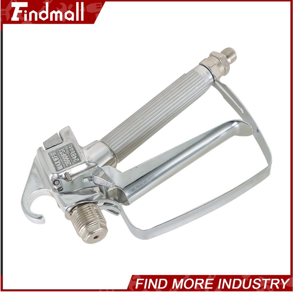 Findmal 6 Pcs Airless Paint Spray Gun 3600PSI W/517 Tip & Tip Guard For Sprayers