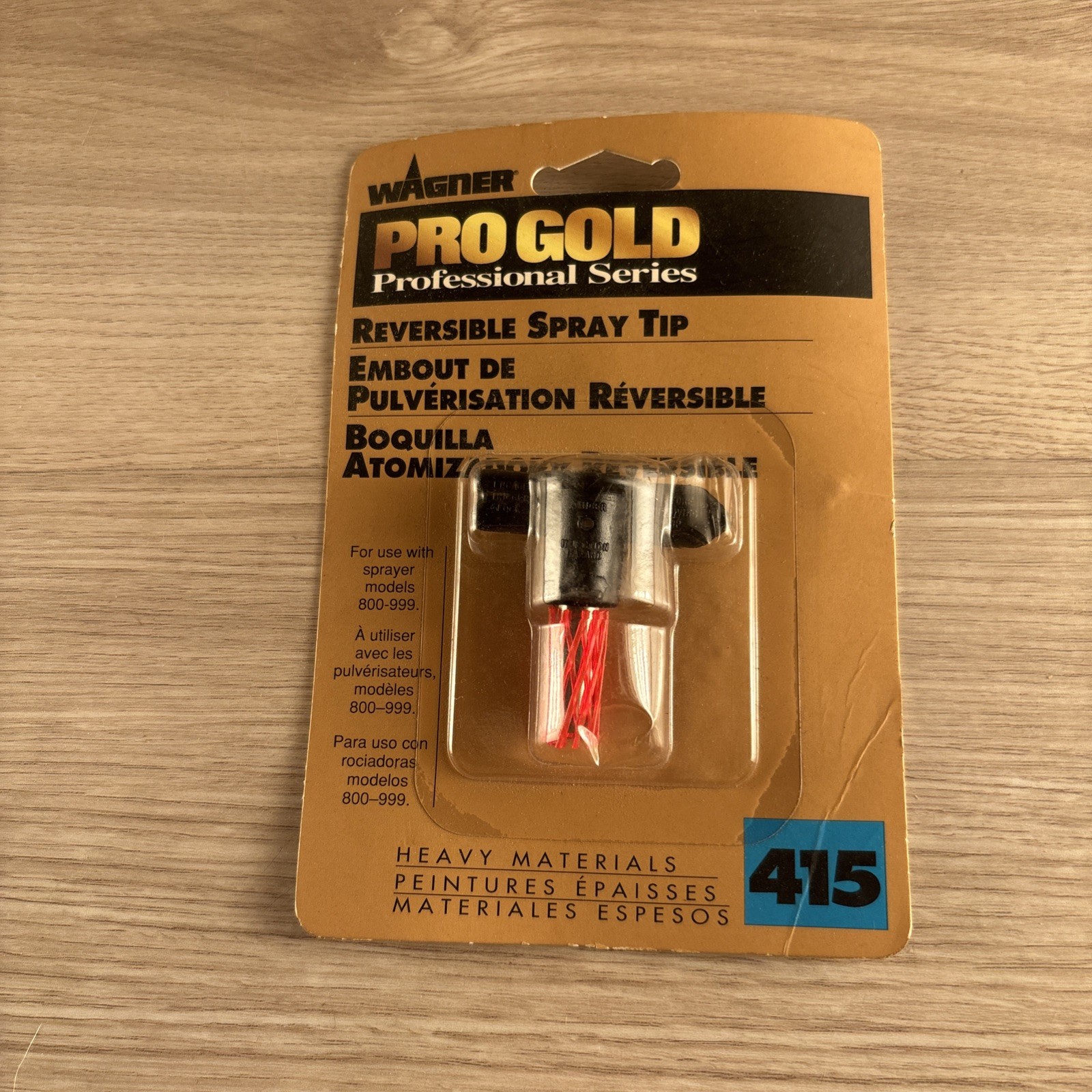 Wagner Pro Gold 415 Reversible Spray Tip For 800-999 Models New In Sealed Pack