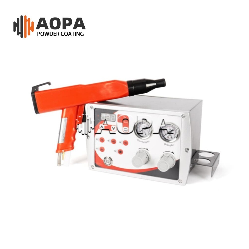 55L Electrostatic Powder Coating Machine K1-F with Spraying Gun Paint System