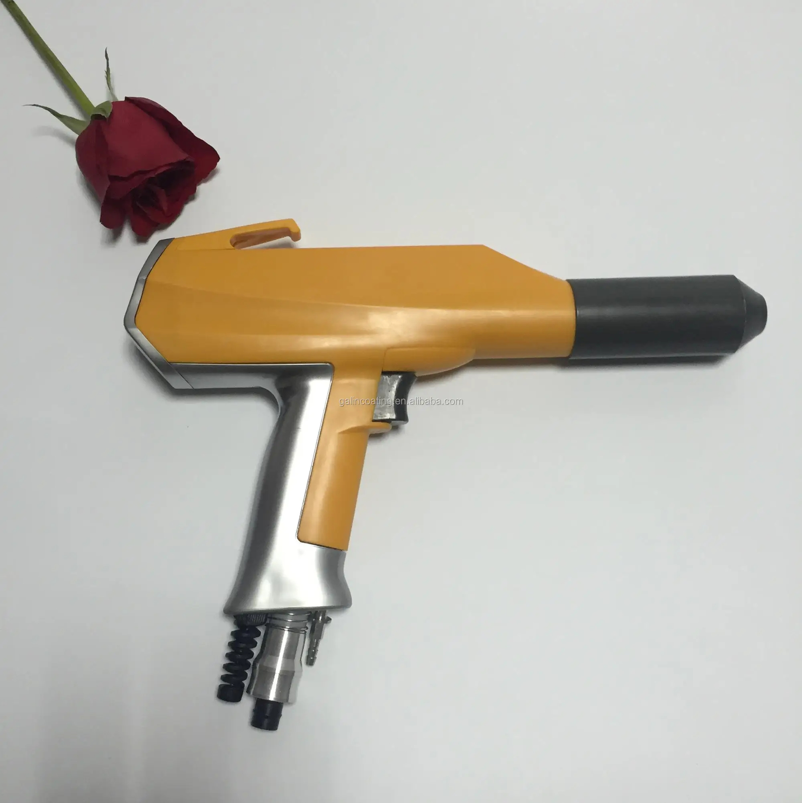 1PCS Electrostatic Powder Coating Spray Gun 6m Cables 2 nozzle 1002100 for GM02