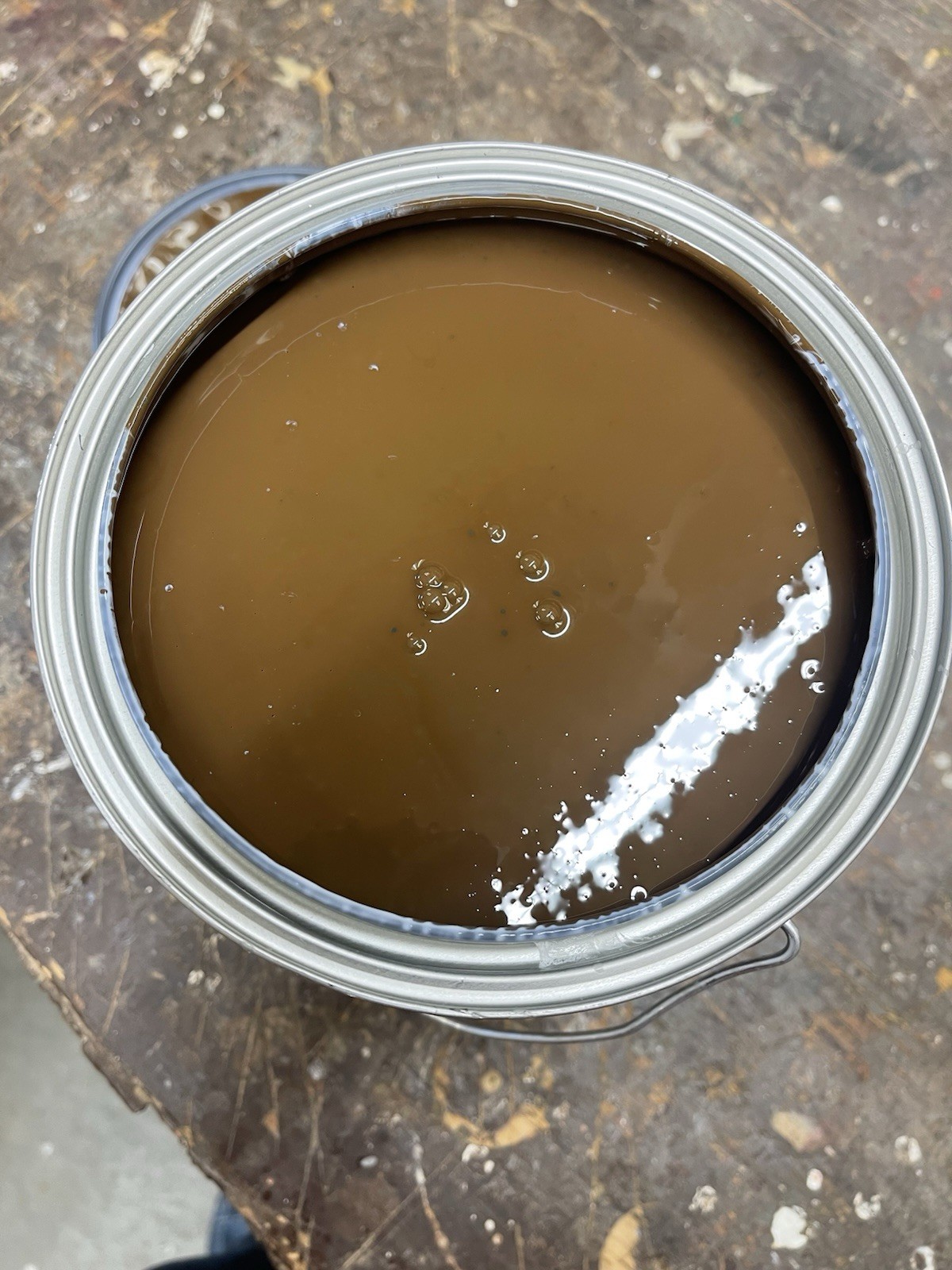 Sherwin Williams DTM Acrylic Paint / Tobacco Brown/ Eg-Shell/ Gallon