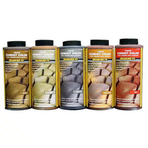 New Quikrete 10 oz. Liquid Cement Color Terra Cotta Free Shipping