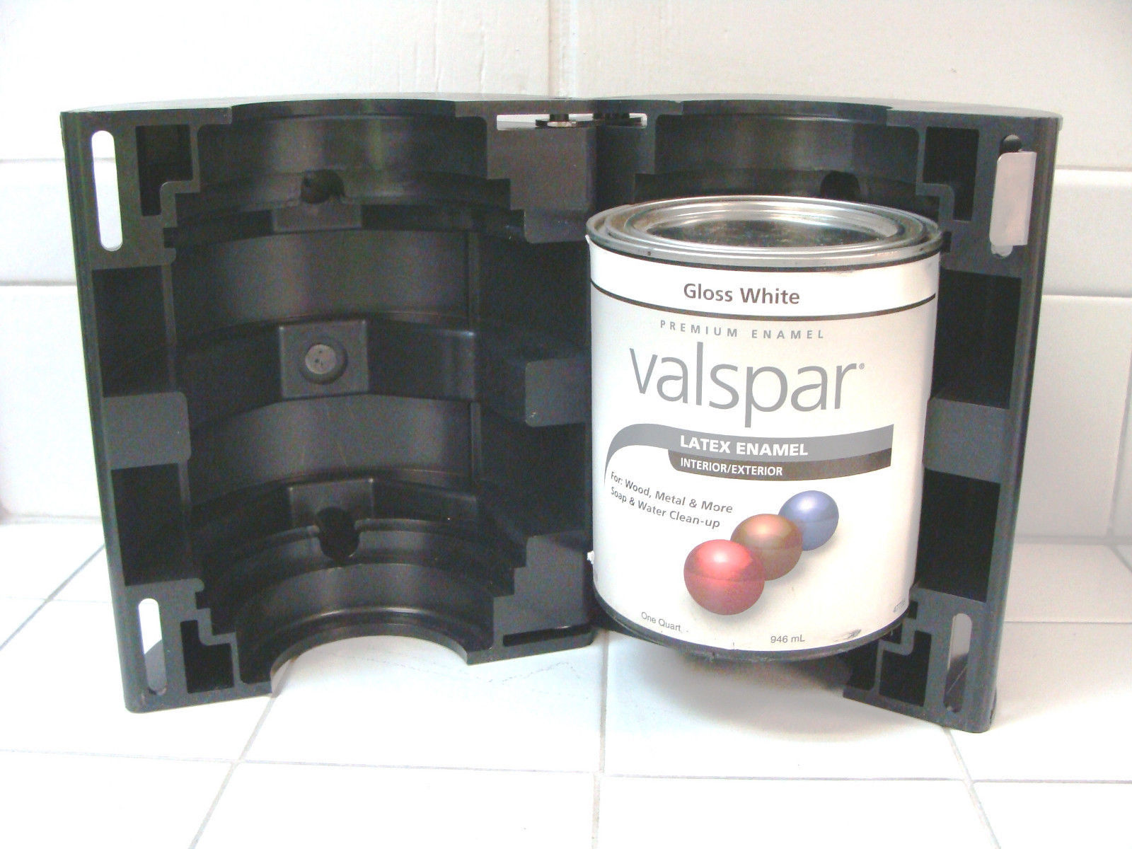 QUART PAINT ADAPTER FOR USE WITH ALL VORTEX PAINT MIXERS FROM BEST DEAL PAINT