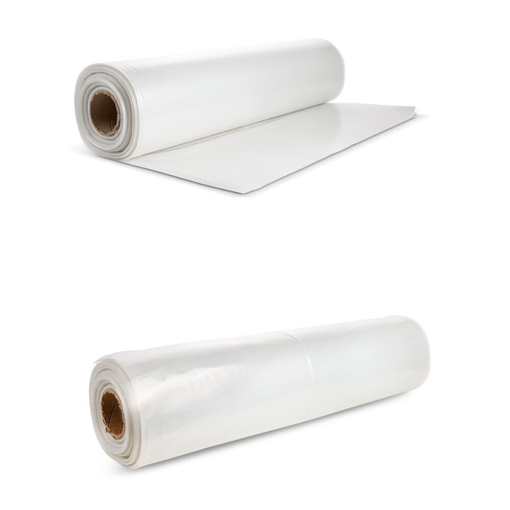 Plasticplace Extra Heavy Clear Plastic Sheeting, 6 Mil, 1 Roll / case