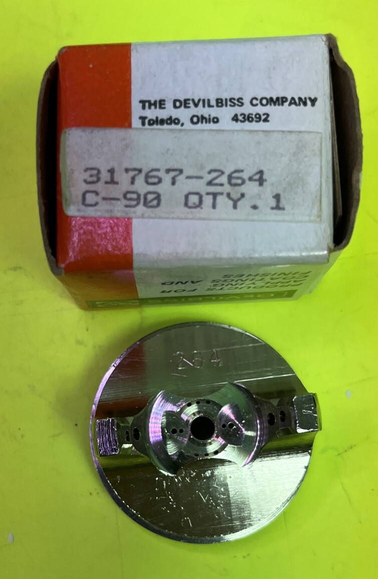 DeVilbiss Air Cap 31767-264 Less Ring