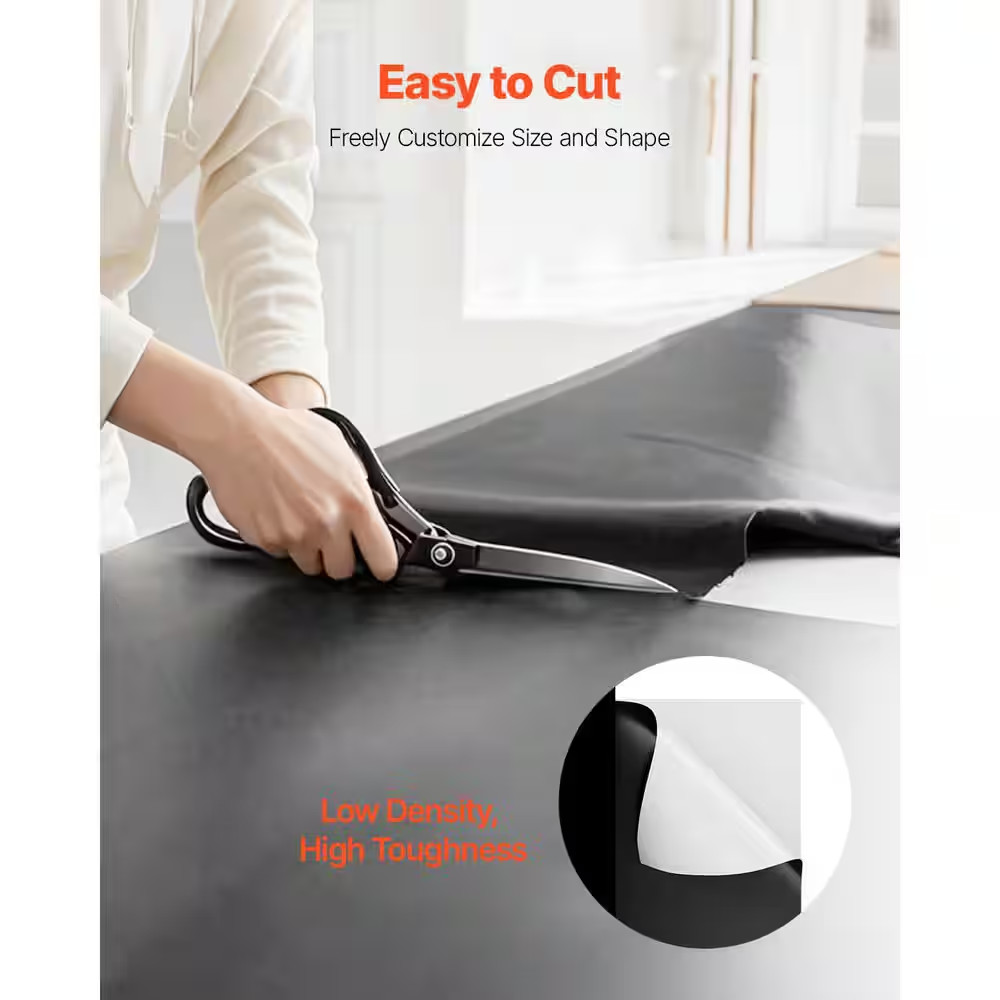 10 Ft. W X 100 Ft. L Double-Sided Thick Plastic Landscape Fabric, Plastic Drop C