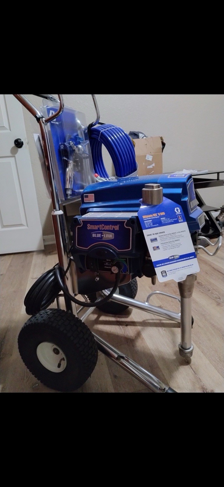 Graco Ultimate MX II 695 Airless Paint Sprayer SmartControl BlueLink Hose Gun
