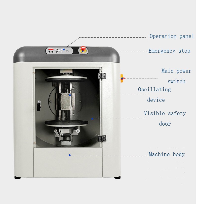 5Gal 110V Full Automatic Spinning Paint Shaker Paint Shaker Mixer Machine 750W