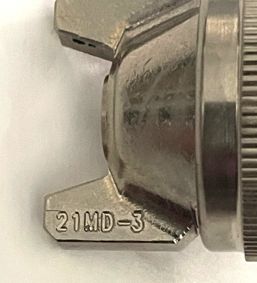 Binks 46-21MD-3 AIR CAP PART NUMBER ON AIRCAP HORN 21MD-3 OPEN BOX NEVER USED
