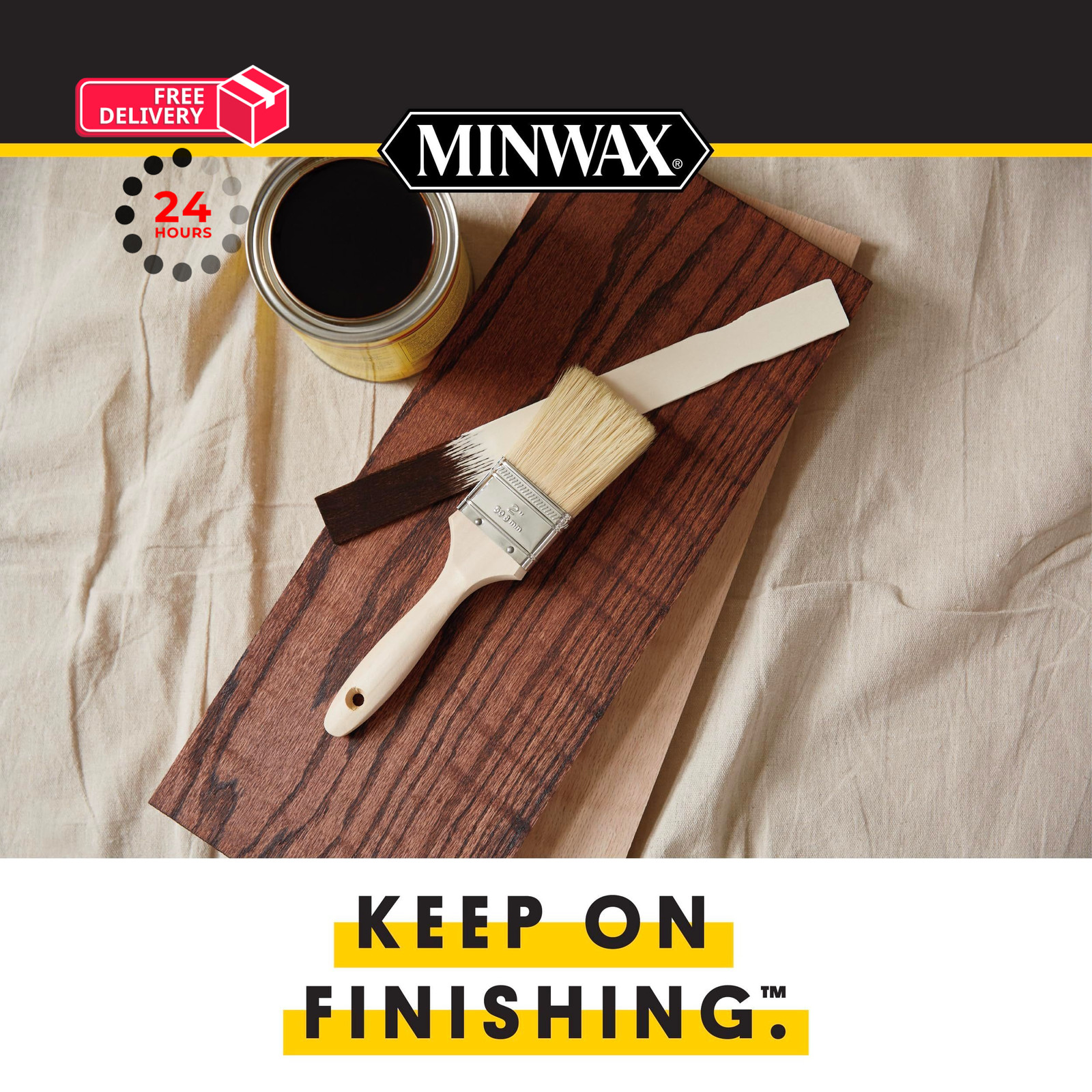 Minwax Fast Drying Polyurethane Spray, 11.5 oz (Pack of 1), Semi-Gloss