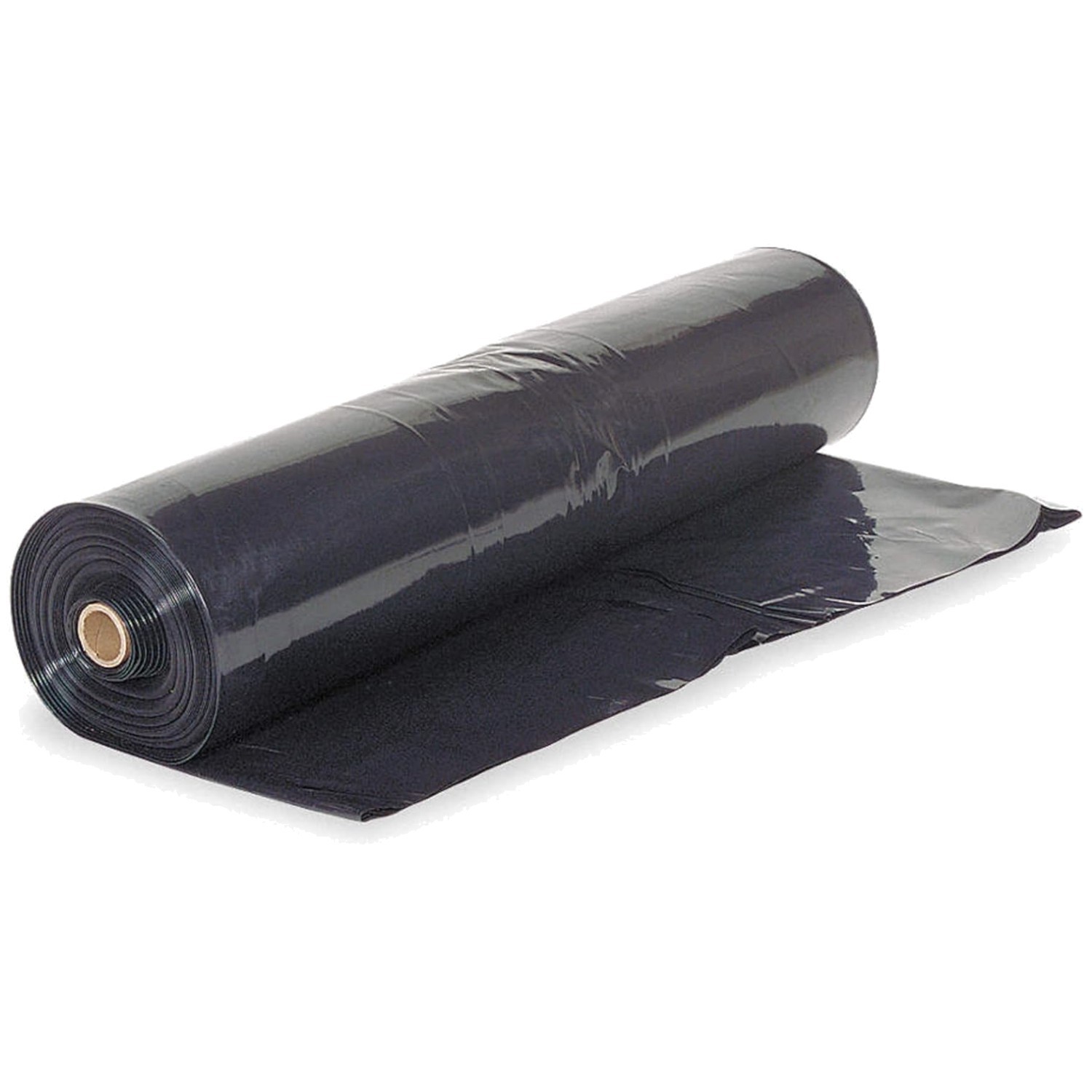 Construction Grade Black Polyethylene Plastic Sheet – 4 Mil