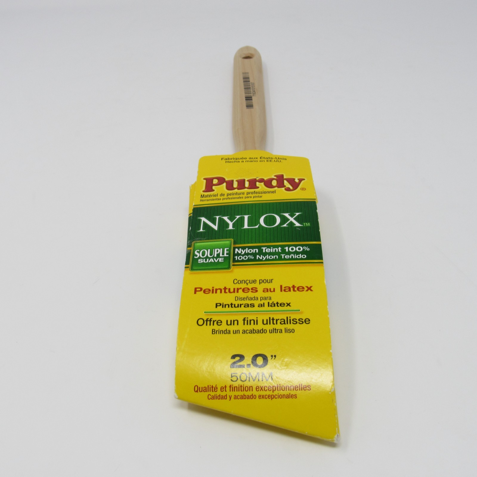 Purdy Nylox 2 Inch Angle Style Soft Paint Brush for Latex Paint