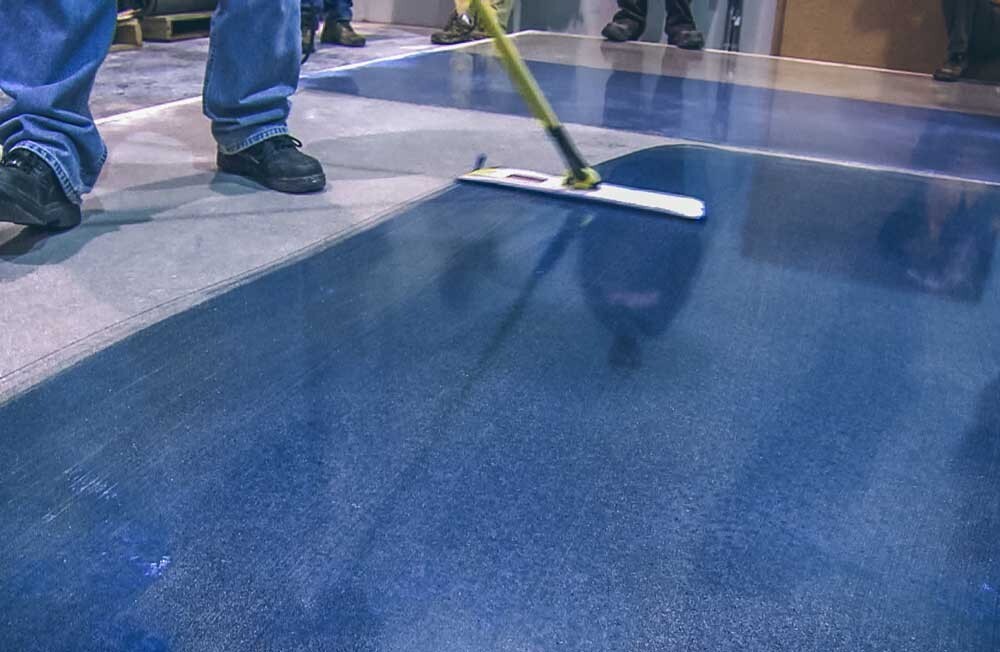 PROSOCO GemTone Stain | Translucent Color Dye for Interior Concrete Floors AMBER