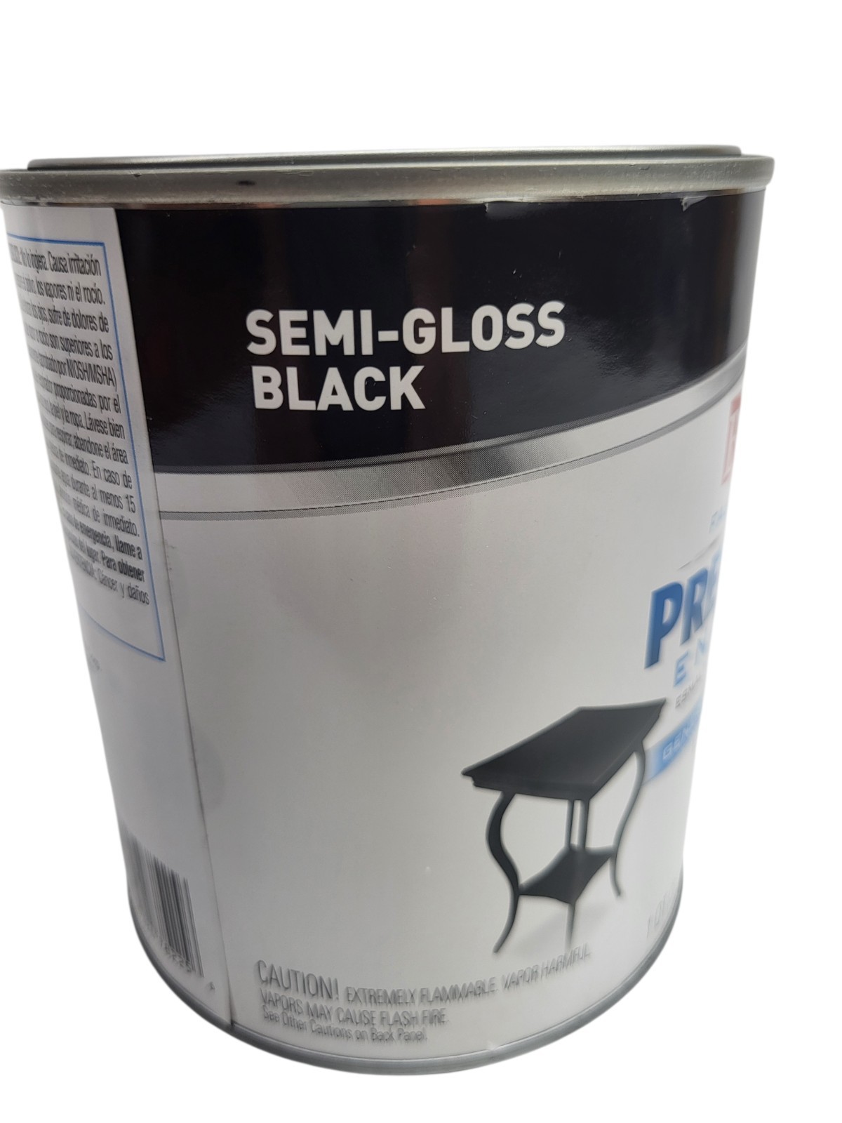 Paint Do it Best Fast Dry Acrylic Latex Semi-Gloss Premium Enamel, Black, 1 Qt.