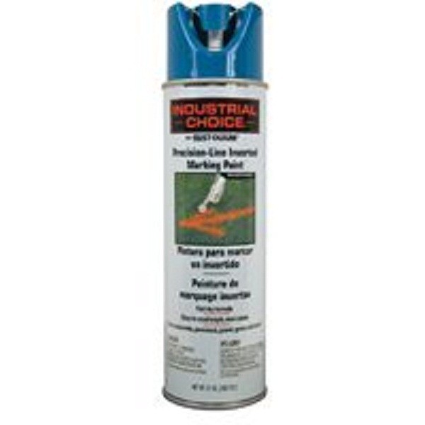 NEW CASE (12) RUSTOLEUM 203022 17OZ BLUE INVERTED MARKING PAINT 6190169