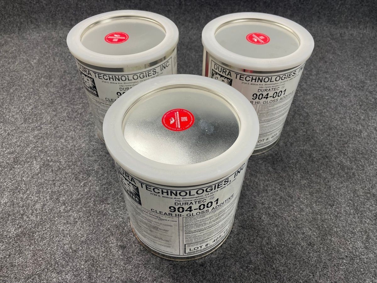 DURA TECHNOLOGIES, 3 Gallons DURATEC Clear Hi-Gloss Additive*