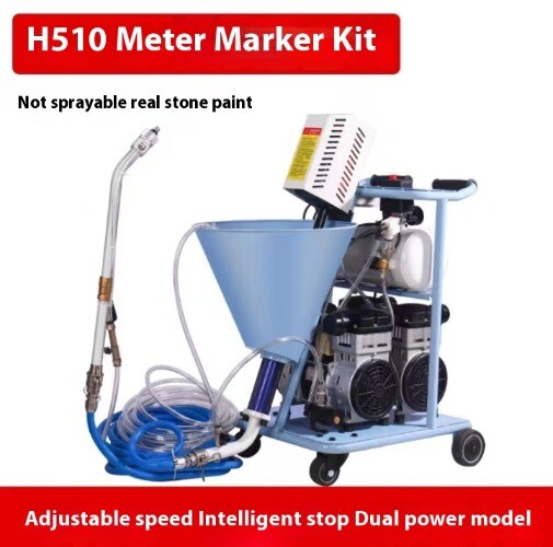 High Pressure Spraying Machine H5 Dual Power Putty Powder Waterproof Coat Grout