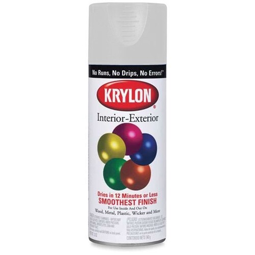 Krylon 1502 12-oz Superior Performance Indoor/Outdoor Spray Paint, Flat White