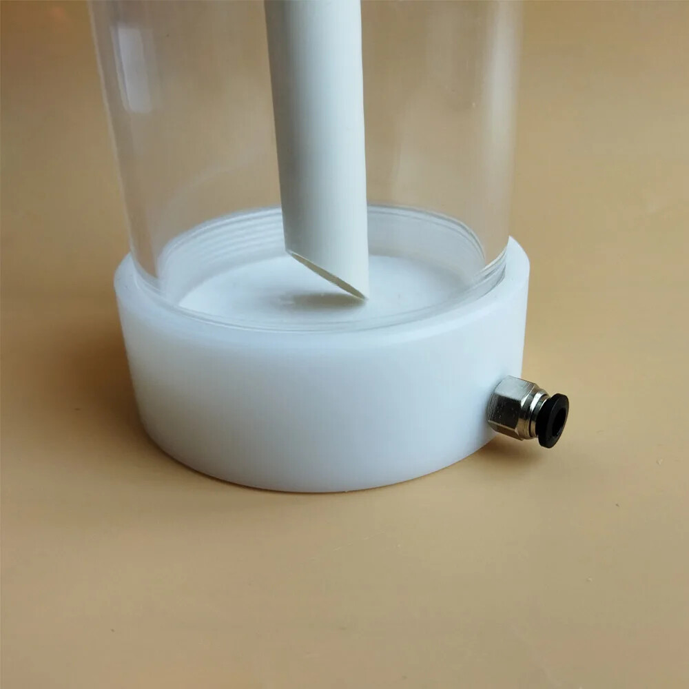 IG02 Powder Coating Cup Hopper With Powder Injector For Electrostatic Equipment