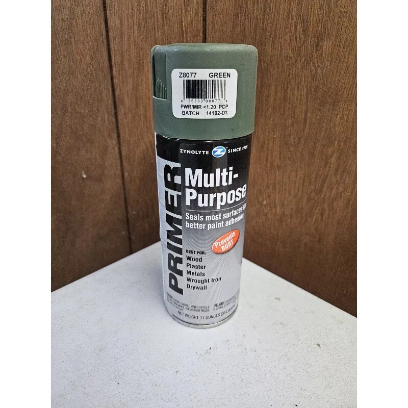 Aerove Green Zynolyte Multi Purpose Primer Spray Paint Z8077 6-Pack