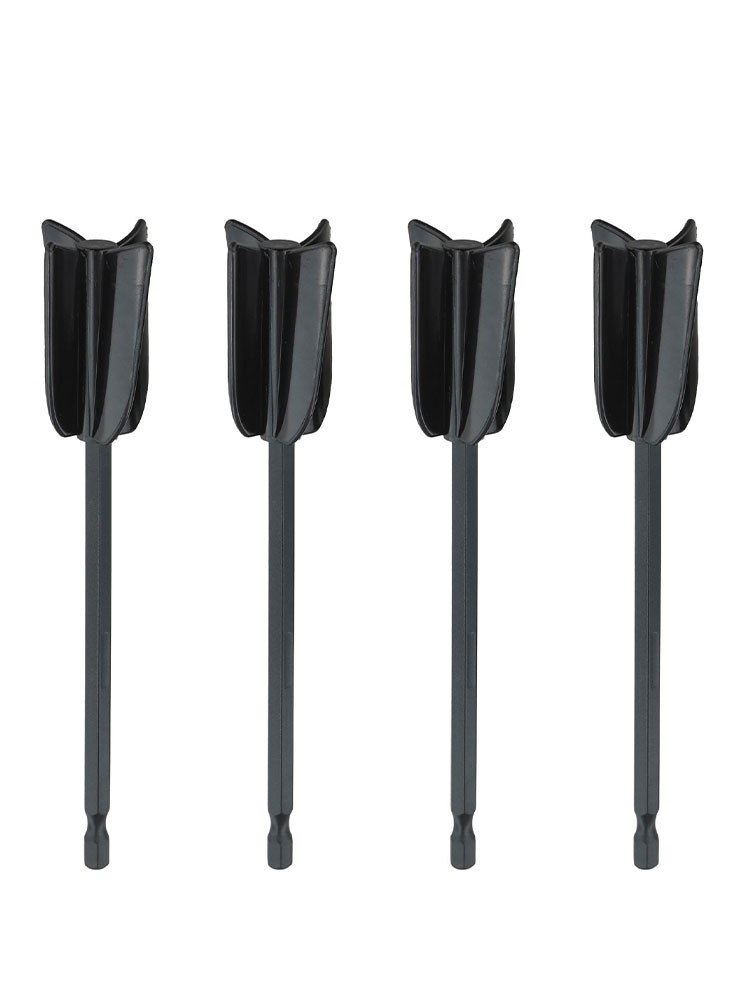 Effortlessly Mix Epoxy and Paint with Standard Hex Shank Resin Paddles Set of 4