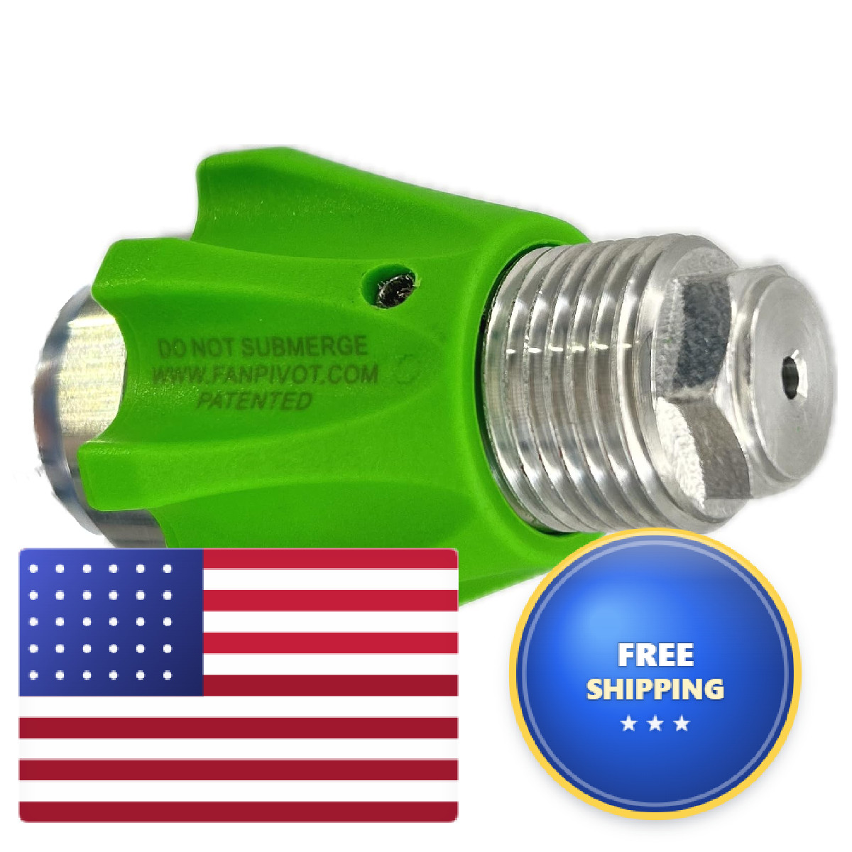 Fan Pivot Airless Spray Gun Accessory 7/8 Thread Fits Most Standard Spray Guns