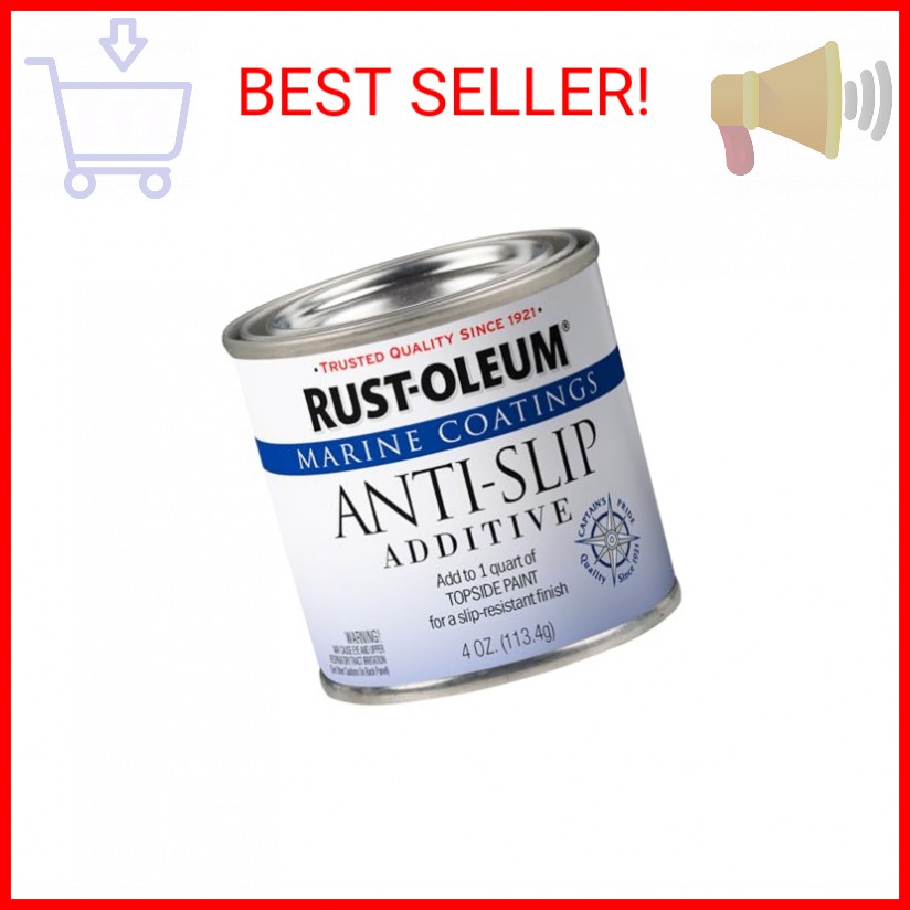 Rust-Oleum 207009 Marine Anti-Slip Additive, Half Pint
