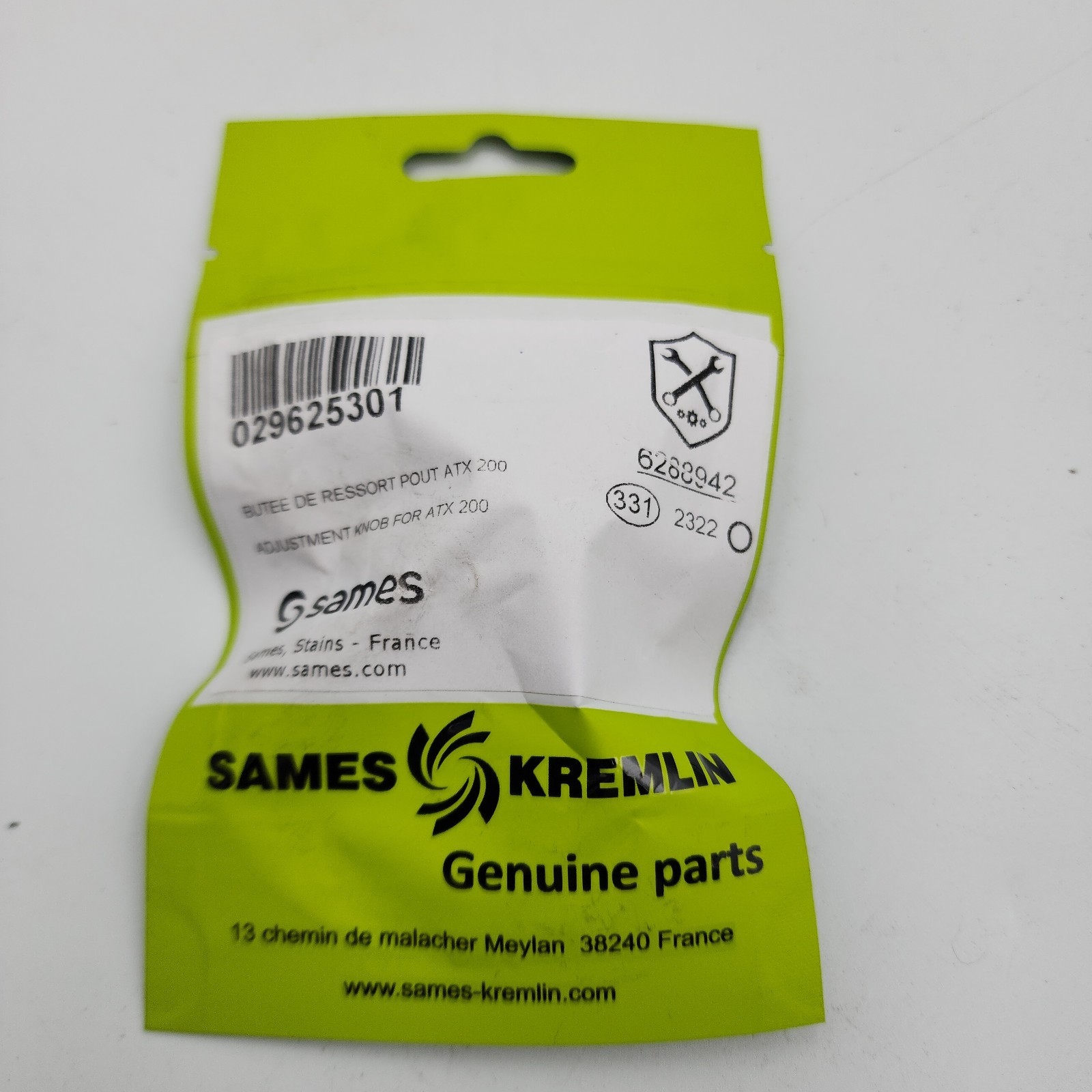 Sames Kremlin Adjustment Knob 029-625-301 FOR ATX 200 NEW