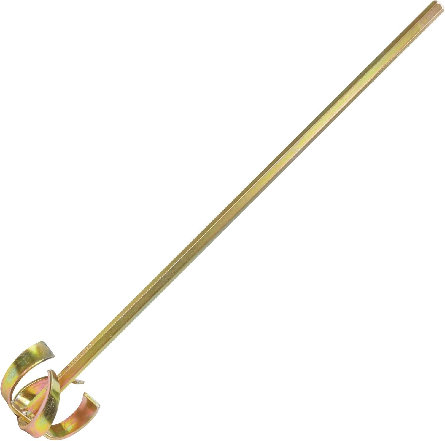 Pro-Grade 13″ Paint & Drywall Mud Mixer with Splatter-Free Design – Carbon Steel
