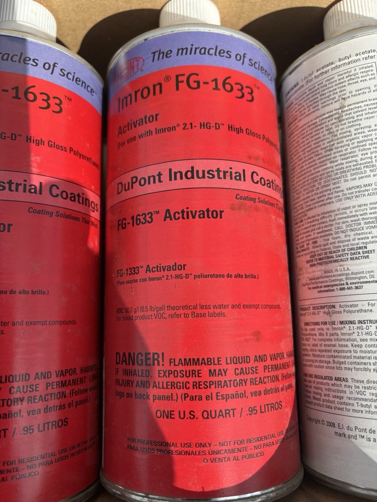 Dupont Imron FG-1633 Activator 1 Quart 9T00-A similar