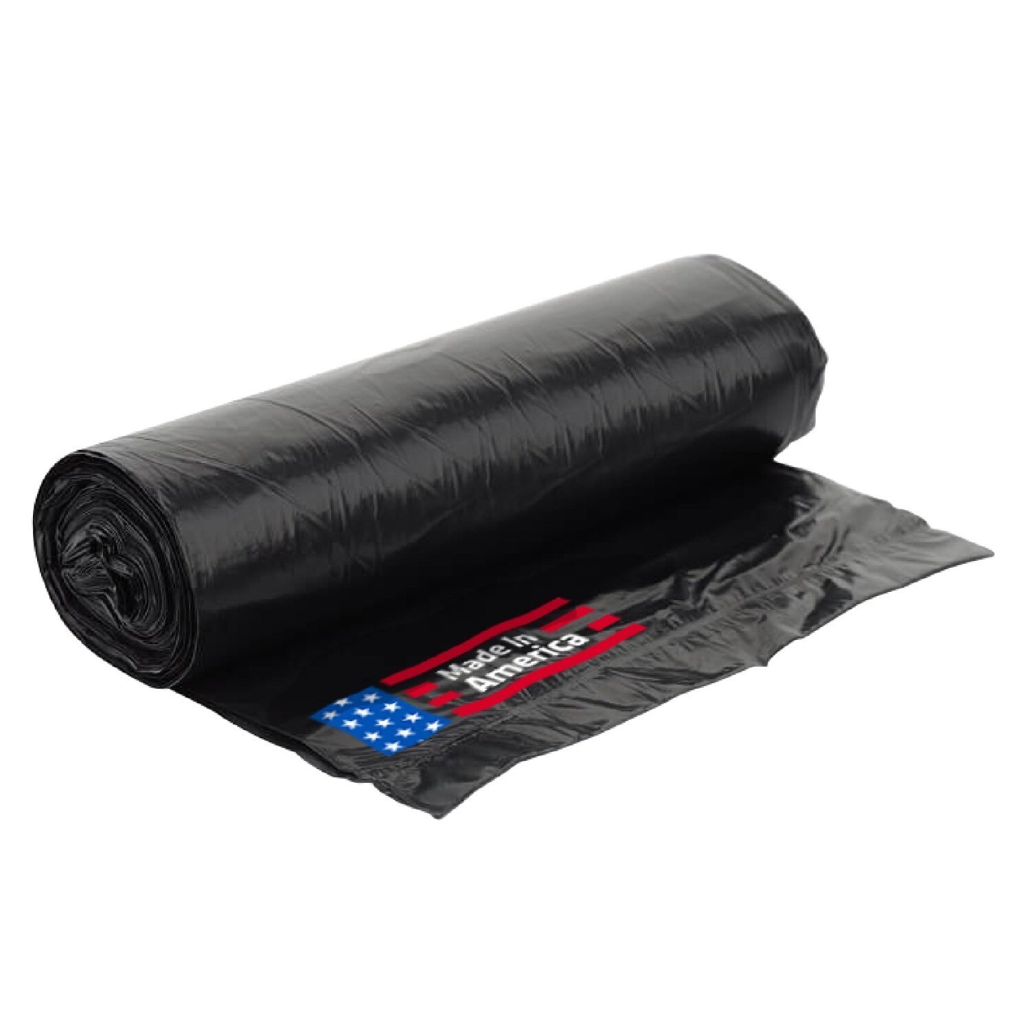 MADE IN USA – Plastic Sheeting Roll 10 ft. x 100 feet Black 10 Mil. Polyethylene