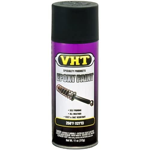 VHT Satin Black Anodized Spray Paint High Temp 11 Ounce Durable Finish